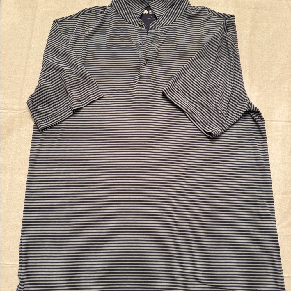 Men's Striped Polo Shirt
